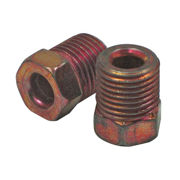 3022 3/16" Tube Master Cyliner Nuts 7/16" Thread Tectonic Automotive Accessories