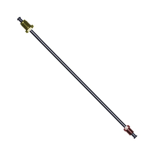 913002 3/16" Steel Adapter Preflared 8" Length Line Tectonic Automotive Accessories