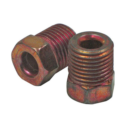 3022 3/16" Tube Master Cyliner Nuts 7/16" Thread Tectonic Automotive Accessories