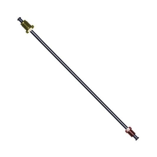 3041316 3/16" Steel Adapter Preflared 8" Length Line Tectonic Automotive Accessories
