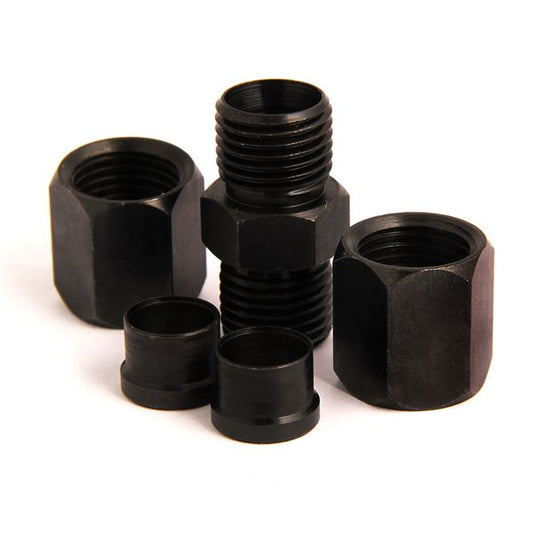 3451 3/16" Tube Compression Union Tectonic Automotive Accessories