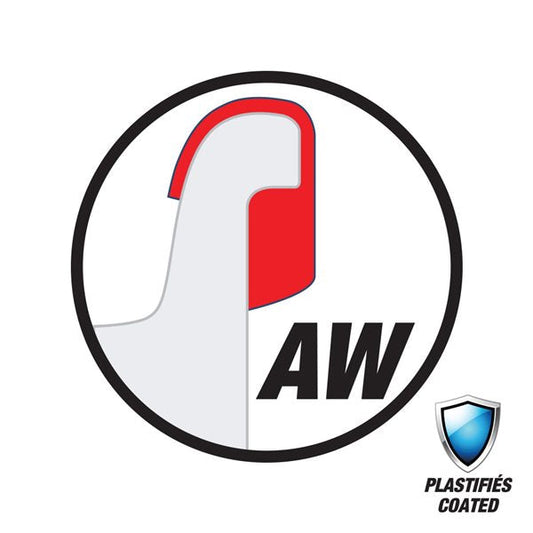 AW100N 25 Box 1 OZ Coated Lead Silver Clamp On AW Series Wheel Weight Tectonic Automotive Accessories