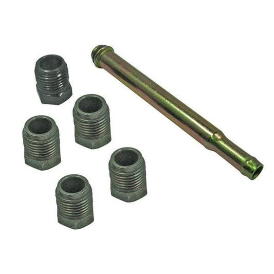FL3120 3/8" 3.75" Length Steel To Nylon Use Tube #2998 (3/8") Line Tectonic Automotive Accessories