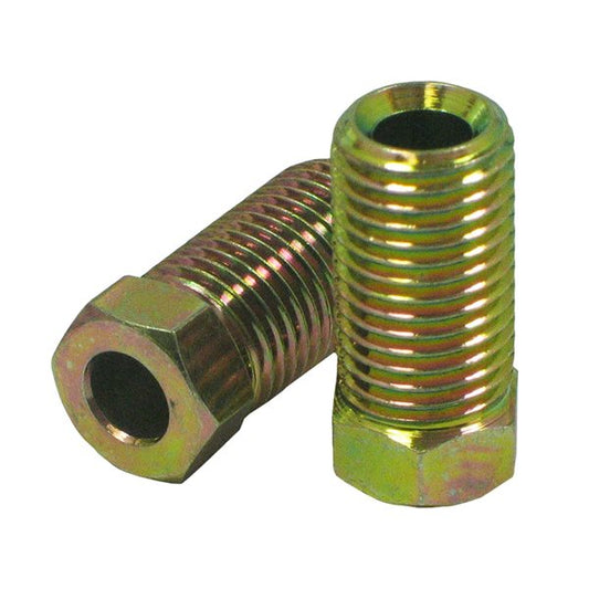 SL1413 3/16" Tube Long Brake Line Union Male Fitting Tectonic Automotive Accessories